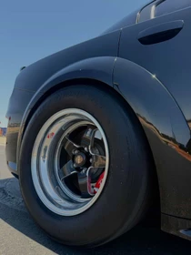 @lillaaronn's 2022 Charger Hellcat Widebody WELD Racing S71 17x11 Non-Beadlock Drag Racing Wheels  