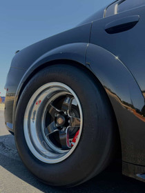 `@lillaaronn's 2022 Charger Hellcat Widebody WELD Racing S71 17x11 Non-Beadlock Drag Racing Wheels