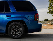 WELD Ventura 6 Beadlock Drag Gloss Black Wheel with Milled Spokes 17x9.5 | 6x127 BC (6x5) | +35 Offset | 6.625 Backspacing - S90979581P35  for 2006, 2007, 2008, 2009 Chevrolet TrailBlazer SS