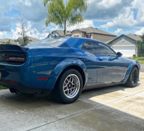 WELD Laguna Drag Gloss Black Wheel with Milled Spokes 17x10 | 5x115 BC | +0 Offset | 5.50 Backspacing - S15270071P00 for Challenger Demon 2018-2019, Challenger Hellcat Widebody SCAT Pack / R/T 2018-2023, Challenger Hellcat Redeye Widebody 2019-2023, Dodge Charger Widebody Hellcat / Redeye / SCAT / R/T 2020-2023, Challenger Demon 2018, Demon 170 2023,