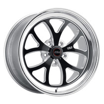 Weld Racing RT-S S76 20x7 / 5x115mm BP / 2.75in. BS Black Drag Wheel (High Pad) - 76HB0070W28A for 2021+ Challenger & Charger Hellcat Widebody / Redeye / Scat Pack Widebody (Hellcats Front 15.7" Brembo Brakes, Rear 13.8" Brembo Brakes)