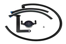 J&L 3.0 oil separator passenger side black anodized for 2010-2015 Chevrolet Camaro SS 6.2L LS3 - 3080P-B