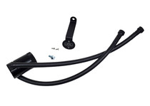 J&L 20-21 Chevy Silverado/GMC Sierra 2500/3500 6.6L Drivers Side Oil Separator 3.0 - Black Anodized