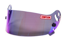 Simpson Safety Simpson Shield DevilRay / DR2 Helmet Shield - Iridium - Devil Ray / DR2 Model Helmets Iridium product photo