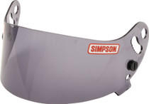 Simpson Safety Simpson Shield Devil Ray / DR2 Helmet Shield - Dark Smoke - Devil Ray / DR2 Model Helmets Dark Smoke product photo