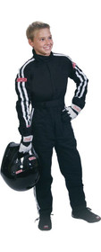 Simpson Safety Simpson Suit Nomex Jr D/L Premium Driving Suit SFI 3.2A/5 Black product photo