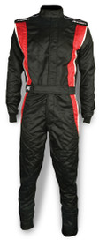 Impact Racing Suit Phenom Black and Red product photo