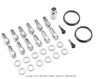 Race Star 14mm x 2.00 Closed End Acorn Deluxe Lug Nut Kit - (3/4 Hex) - 12 PK #602-2410-12