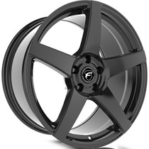 Forgestar CF5 Street 20X9.5 DC 5X114.3 ET29 BS6.4 Gloss Black 72.56 Wheel - F21109565P29 for S197 Mustang GT / V6 / GT500 2005-2014, S550 Mustang EcoBoost / V6 / GT 2015-2023, Mustang GT 2024-2025, Mustang EcoBoost 2024-2025, Mustang Darkhorse 2024-2025