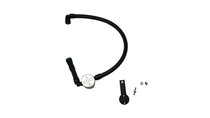J&L 3.0 oil separator passenger side clear anodized (satin) for 2016-2022 Dodge Durango and Jeep Grand Cherokee 3.6L - 3074P-C