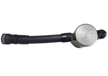 J&L 3.0 oil separator driver side clear anodized (satin) for 2005-2010 Ford Mustang GT, Bullitt and Saleen (V2) - 3051D-C