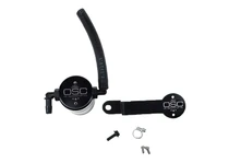 J&L 3.0 oil separator passenger side black anodized for 2017-2021 Honda Civic Type R - 3100P-B