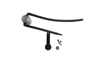 J&L 3.0 oil separator passenger side clear anodized (satin) for 1986-1993 Ford Mustang 5.0L - 3045P-C