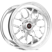 Weld Racing RT-S S77 HD Forged Aluminum 20x10 / 6x5.5 BP / 5.7in. BS  Polished Center Drag Wheel (Low Pad) - 77LP0100E70A for Chevy Silverado & GMC Sierra 1999-2026