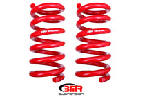 Shop in-stock special deals on BMR 2015-2023 S550 Mustang (2024+ Mustang S650) Rear Handling Version Lowering Springs - Red from DragRacingWheels.com. Military & First Responder Discounts Available.