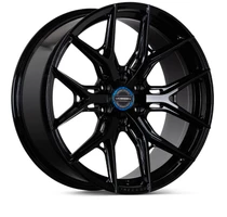 Vossen HF6-4 22x10 Gloss Black wheel product photo