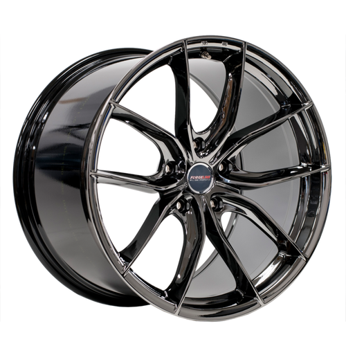 Forgeline F01 Black Ice Wheel 20x10 +38 5x114.3BC (S197 / S550 Mustang) - F012010511470638BC-S Forgeline F01 Black Ice Wheel 20x10 +38 5x114.3BC (S197 / S550 Mustang) - F012010511470638BC-S