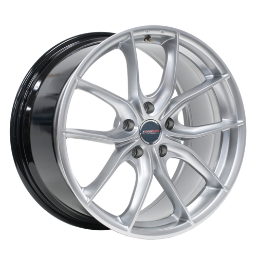 Forgeline F01 Liquid Silver Wheel 20x10 +28 5x120BC (5th / 6th GEN Camaro SS & ZL1) - F012010512066928HS-M