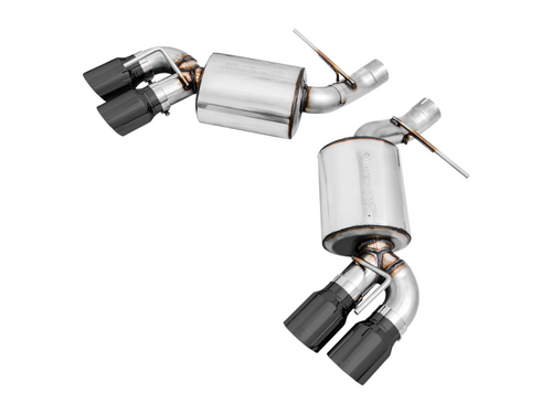 AWE Tuning 2016-2024 Chevrolet Camaro 6.2L SS | ZL1 | LT1 Axle-back Exhaust - Touring Edition (Quad Diamond Black Tips)