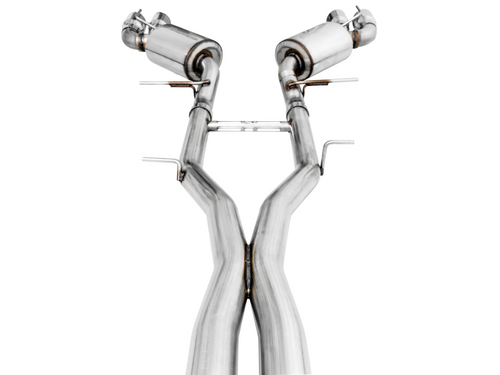 AWE Tuning 2016-2024 Chevrolet Camaro 6.2L SS | ZL1 | LT1 Non-Resonated Cat-Back Exhaust -Touring Edition (Quad Chrome Silver Tips)