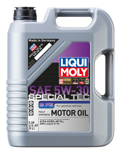 LIQUI MOLY 5L Special Tec B FE 5W30 Motor Oil - Case of 4