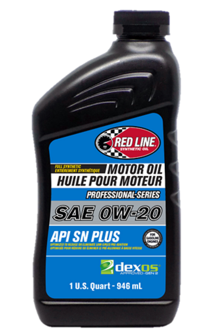 Red Line Pro-Series 0W20 DEX1G2 SN+ Motor Oil - Quart - Case of 12
