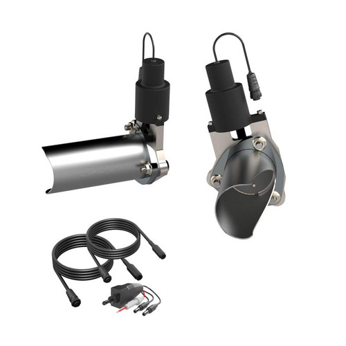 QTP 304SS Aggressor Cutout Dual Mid Pipes for 2016-2024 Chevrolet Camaro SS 6.2L - 500116