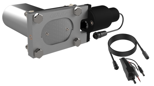 QTP Bolt-On QTEC Low Profile Oval Electric Cutout Valve