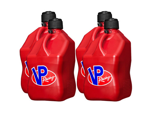 VP Racing Fuels Motorsports Jug 5.5 Gallon Red Square (Case of 4) - 3512-CA-CASE