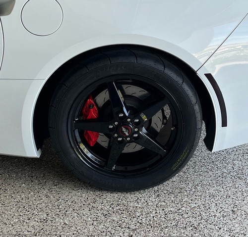 Steve's C7 Stingray with Race Star 18x10.5 92 Drag Stars in Gloss Black!