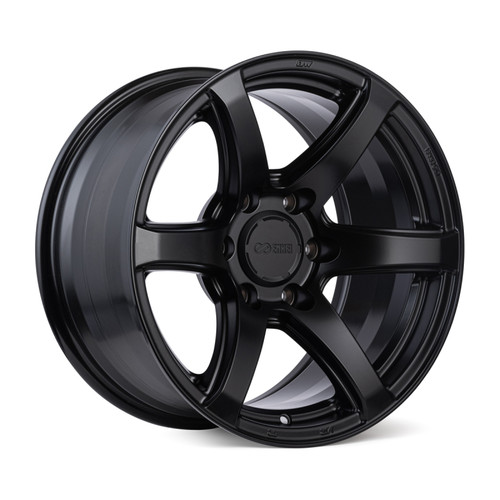 Enkei Cyclone 18x9 6x139.7 0mm Offset 106.1 Bore - Matte Black Racing Wheel - 538-890-8400BK