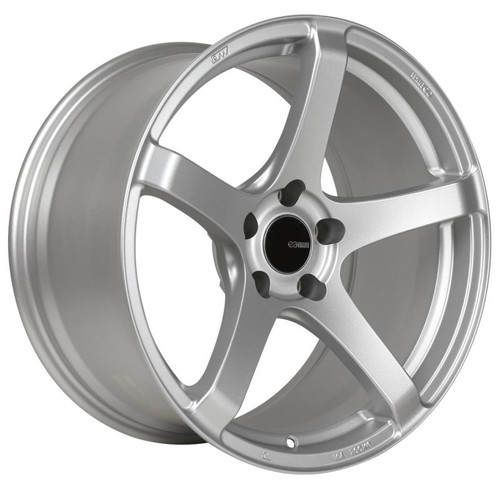 Enkei Kojin 17x9 45mm Offset 5x114.3 Bolt Pattern 72.6mm Bore Dia Matte Silver Racing Wheel - 476-790-6545SP