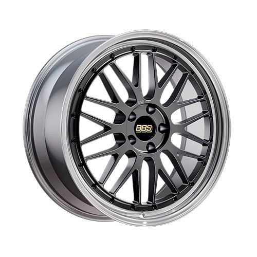 BBS LM 20x9.5 5x112 ET8 Diamond Black Wheel 67mm PFS/Clip Required - LM460DBPK