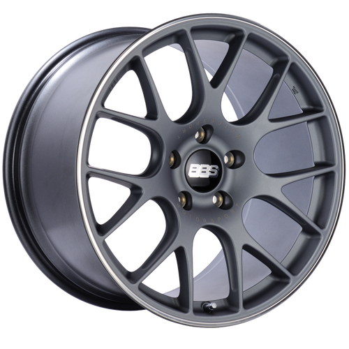 BBS CH-R 20x11.5 5x130 ET47 CB71.6 Satin Titanium Polished Rim Protector Wheel - CH138TIPO