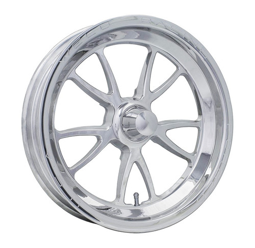 Weld Full Throttle 1-Piece 15x3.5 / Strange Spindle MT / 1.75in. BS Polished Wheel - 82P-15001