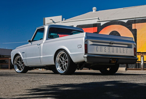 WELD Laguna Street Satin Gunmetal Wheel with Milled Spokes 22x10.5 | 5x127 BC (5x5) | +13 Offset | 6.25 Backspacing - S10820573625 for Chevrolet Silverado C1500 2WD 1988-1999, Chevy C10 1967-1987