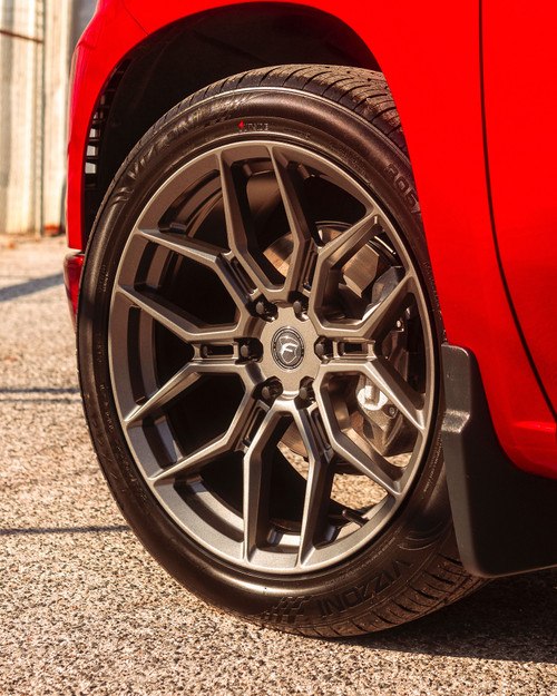 Forgestar X12 Satin Anthracite Wheel 22x10 | 6x139.7BC | +30 Offset | 6.7 Backspacing - F03420084P30 for Chevrolet Silverado 1500 2019-2025, GMC Sierra 1500 2019-2025, Cadillac Escalade 2019-2025, GMC Yukon 2019-2025, Chevrolet Tahoe 2019-2025, Chevrolet Suburban 2019-2025, Ram 1500 / Rebel 2019-2025, Ram TRX 2021-2025 Forgestar X12 Satin Anthracite Wheel 22x10 | 6x139.7BC | +30 Offset | 6.7 Backspacing - F03420084P30 for Chevrolet Silverado 1500 2019-2025, GMC Sierra 1500 2019-2025, Cadillac Escalade 2019-2025, GMC Yukon 2019-2025, Chevrolet Tahoe 2019-2025, Chevrolet Suburban 2019-2025, Ram 1500 / Rebel 2019-2025, Ram TRX 2021-2025