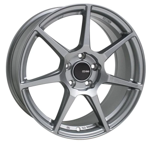 Enkei TFR 19x8.5 5x114.3 45mm Offset 72.6 Bore Diameter Storm Gray Racing Wheel - 516-985-6545GR