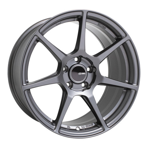 Enkei TFR 18x8.0 5x114.3 40mm Offset 72.6 Bore Diameter Matte Gunmetal Racing Wheel - 516-880-6540GM