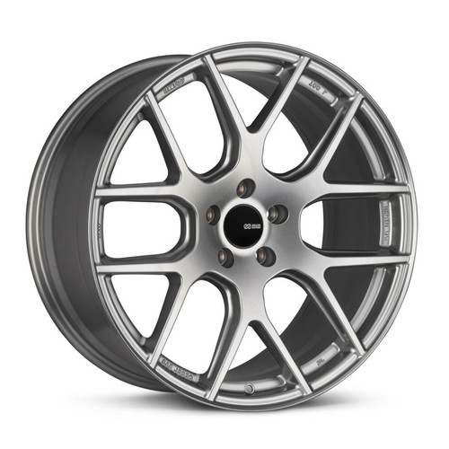 Enkei XM-6 20x8.5 5x114.3 40mm Offset 72.6mm Bore Storm Gray Racing Wheel - 531-285-6540GR