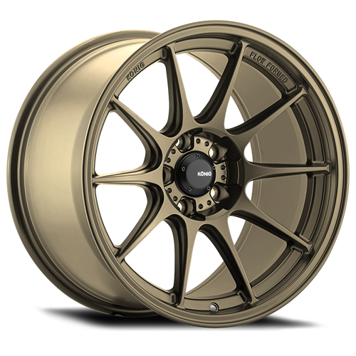 Konig Dekagram 18x9.5B 5x100 ET35 Gloss Bronze Racing Wheel - DK98510358