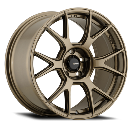 Konig Ampliform 18x9.5A 5x114.3 ET25 Gloss Bronze Racing Wheel - AM98514258