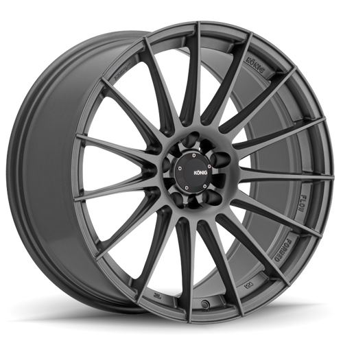 Konig Rennform 18x8 5x114.3 ET45 Matte Grey Racing Wheel - RF8851445G