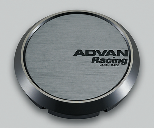 Advan 73mm Flat Center Cap - Hyper Black - V0324