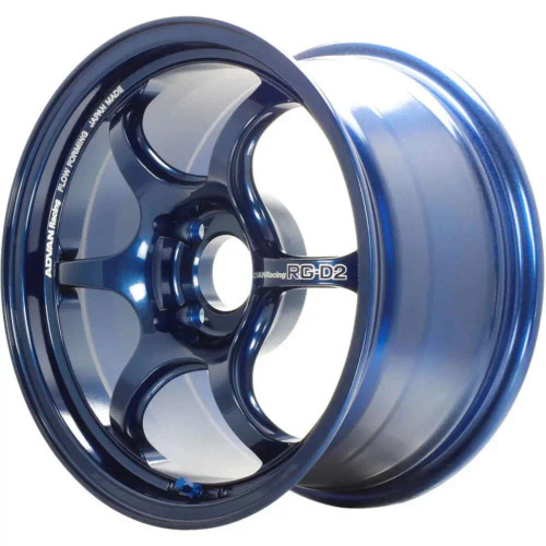 Advan RG-D2 17X8.5 | 6x139.7 | -10 Offset - Racing Indigo Blue Racing Wheel - YAT7H-10KE Advan RG-D2 17X8.5 | 6x139.7 | -10 Offset - Racing Indigo Blue Racing Wheel - YAT7H-10KE