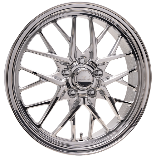 Billet Specialties Redline 18x5 | 5x120 BC | 2.5in BS Polished Drag Wheel | Gen 5 Camaro SS ZL1 / Gen 2 Cadillac CTS-V / SS Sedan / C8 Corvette Stingray & Base -  RSF078501225N