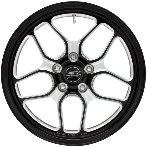 Billet Specialties Win Lite 18x5 | 5x120 BC | 2.5in BS Black Drag 