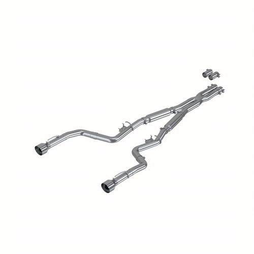 MBRP Armor Lite Cat-Back | 3in | 2015-2023 Dodge Charger Hellcat 6.2L / Scat Pack 6.4L / R/T 5.7L | Polished Tips | S7117AL