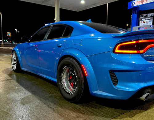 Weld Racing RT-S S71 17x12 / 5x115mm BP / 6.5in. BS Black Drag Wheel (Low Pad) - Black Single Beadlock - 71LB7120W65F for Charger Hellcat Widebody, Charger SCAT Widebody, Challenger Hellcat Widebody 2018-2023, Challenger Redeye 2018-2023, Challenger SCAT Pack Widebody 2018-2023, Challenger Demon 2018, Challenger Demon 170 2023, Challenger Super Stock 2021-2023