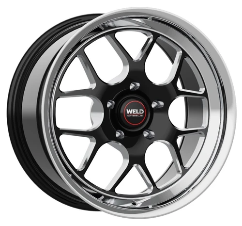 WELD Solana Street Gloss Black Wheel with Milled Spokes 20x10.5 | 5x120 BC | +38 Offset | 7.25 Backspacing - S11000521P38